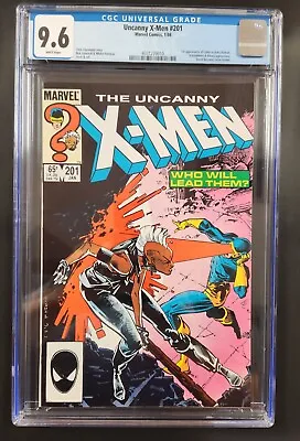 X-Men #201 CGC 9.6 White Pages First Cable Appearance • $55