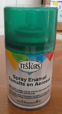 Testors Model Master Gloss CUSTOM CANDY GREEN Enamel Spray Paint Can  3 Oz. 1601 • $8.90