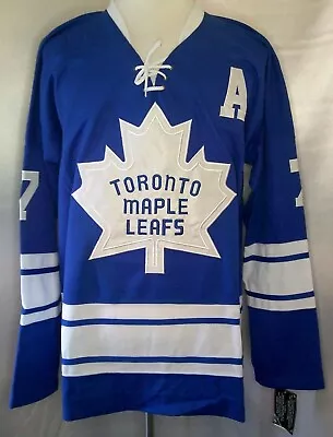 Tim Horton Toronto Maple Leafs Blue  1967-1970 Throwback  CCM NHL Jersey • $119.99
