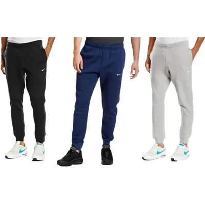 Nike Men's Joggers Club Fleece Athletic Tapered Drawstring Training Track Pants • $38.88