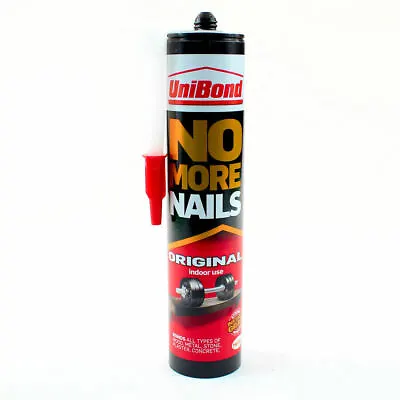 No More Nails Adhesive | Unibond OriginaI Interior Glue Bond Wood Metal Stone • £7.95