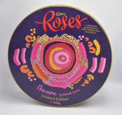 CADBURY ROSES Ikwere By Michelle Kerrin Limited Edition Chocolates Tin Empty 620 • $12.50