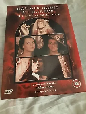 Hammer House Of Horror : The Vampire Collection DVD Horror (2002) Ingrid Pitt • £18