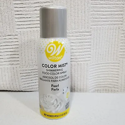 Wilton 1.5 Oz Edible Pearl Color Mist Food Color Spray #710-5522 New Can • $9.20