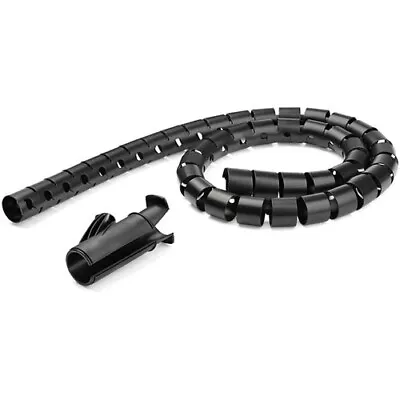 Startech 2.5m / 8.2ft Cable Management Sleeve - Spiral - 45mm/1.8  Diameter - W/ • $37.56