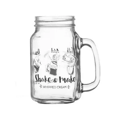 Kilner Mason Jars Drinking Glass With Handle 12 Pack No Lids • £17.99