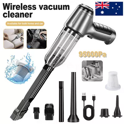Brushless Wireless Car Vacuum Cleaner Vaccum Powerful Suction Dust Blow • $39.69