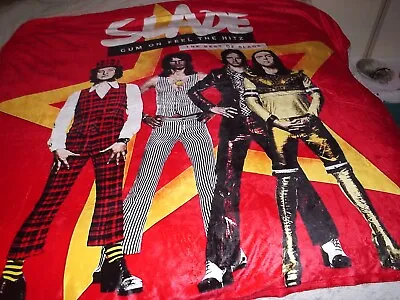 £59.99 • Buy Slade,noddy Holder, Feel The Noize Bed Cover/frow, 7ft X 5ft, Rare Glam Rock