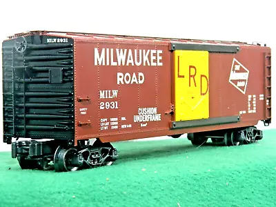 K-LINE MILWAUKEE ROAD LRD 40ft PD BROWN YELLOW BOX CAR O SCALE K761-1371 NIB • $44.99