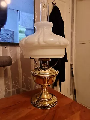 Unusual Vintage Rare Brass Famos/ Aladdin Oil Lamp  • $227.33