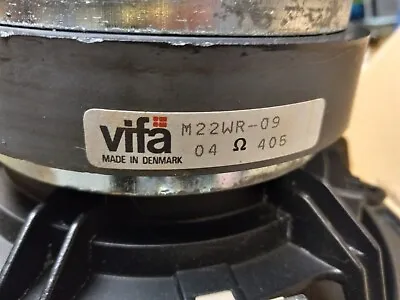 Vifa M22wr-09 8  4 Ohm Woofer  - Made In Denmark • $80