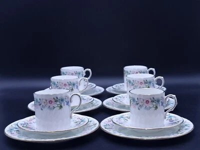 £79.90 • Buy Aynsley Wild Tudor Coffee Set For 6 People
