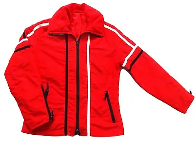 Mens Vintage 70s Red Ski Jacket Anorak Retro Sportswear Winter Small 36  Chest • £9.95