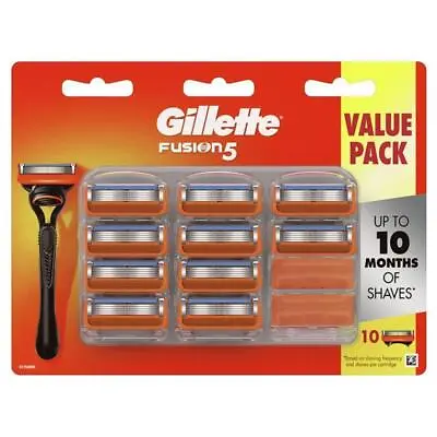 $30.90 • Buy Gillette Fusion 5 Manual Razor Blades 10 Pack