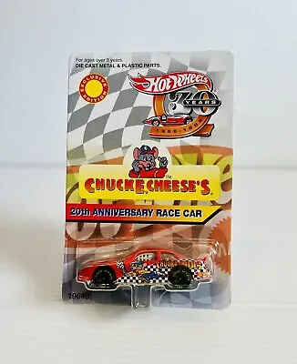 1997 Hot Wheels Chuck E Cheese 20th Anniversary Race Car Limited Edition • $7.99