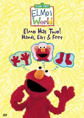 Elmo's World: Elmo Has Two! Hands Ears & Feet (DVD) • $4.97