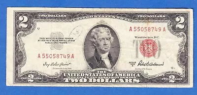 1953-A $2 United States Note Red Seal • $4.99