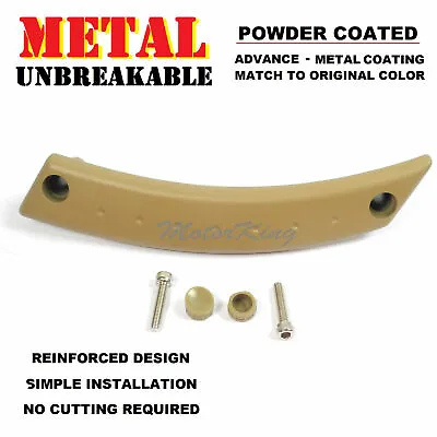 UPGRADED Metal VW Beetle Front R Interior Door Panel Pull Handle Repair Kit Tan • $46.60