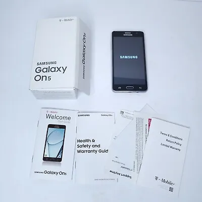 *Parts Or Repair* Samsung Galaxy On5 - 8 GB SM-G550T (T-Mobile) W/ Original Box • $29.97