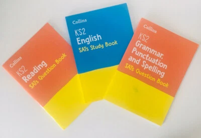 £11.95 • Buy 3 X Collins Year 6 SATs English Revision Books Reading Study Grammar Etc