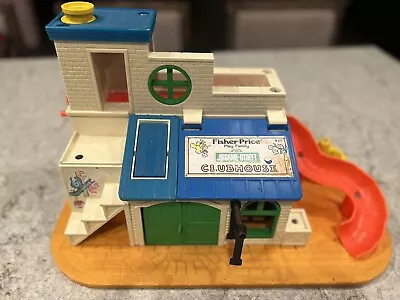 Vintage Fisher Price Sesame Sesame Street Clubhouse #937 • $27