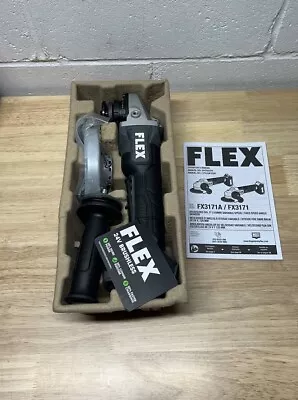 FLEX 24V B 5” Variable Speed Paddle Switch Angle Grinder (FX3171A) New From Kit • $109