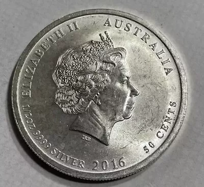 2016 Australia Victory In The Pacific 1945 1/2 Oz .999 Silver 50 Cent Ships Free • $29.95