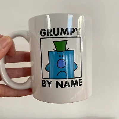 Paladone Mr Grumpy - Grumpy By Name Grumpy By Nature Mug / Cup. Mr Men. VGC • £5