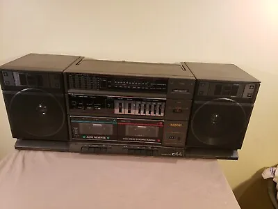 Vintage Sanyo C44 Boom Box • $59.99