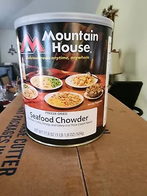 Mountain House Seafood Chowder #10 Can Emergency Food Best By 2039 • $79.95