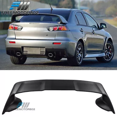 Fit 07-17 Mitsubishi Lancer Evolution EVO X 10 Rear Trunk Spoiler Wing • $244