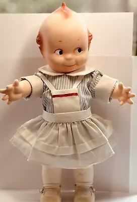 Kuppie  Doll Cameo Jesco  About 12” Vintage Hard Vinyl Nurse! • $14.95
