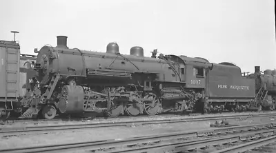 Pere Marquette PM Railroad 1007 2-8-2 Chicago IL 5-48 40719 Negative 7721 • $9.99