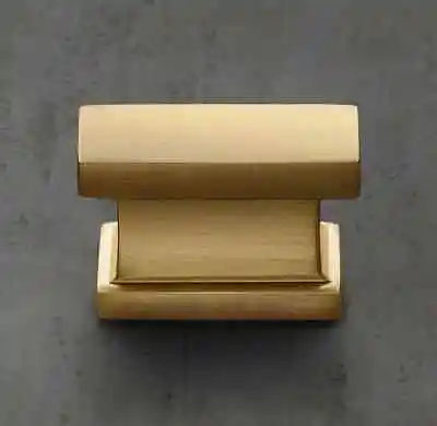 14 Restoration Hardware STRANDE 1.5  Cabinet Knobs 3189-0011 LBB Lacquered Brass • $100