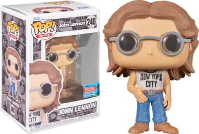 John Lennon - John Lennon NYCC Shirt Festival Of Fun 2021 US Exclusive Pop! V... • $34.90