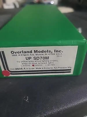 Overland (OMI) Brass Union Pacific SD70M Diesel Locomotive - N Scale #4052 • $349.99