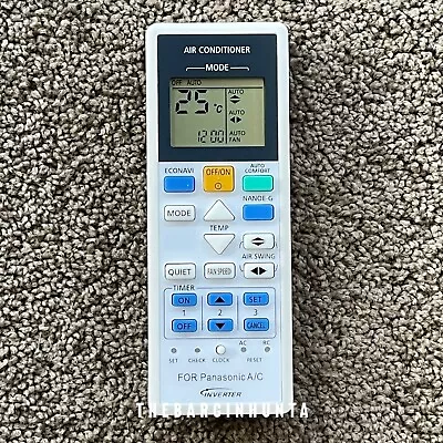 Panasonic Air Conditioner Remote Control For CU-U50TKR CU-U71TKR CU-U80TKR • $24.20