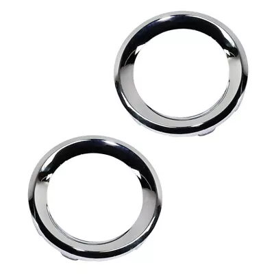 For Jeep Renegade 2019-2021 Fog Light Trim Driver & Passenger Pair Chrome Round • $30.35