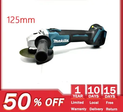 Makita 125/100Mm DGA404 Brushless Electric Angle Grinder Power Tools 18V Wireles • £77.33