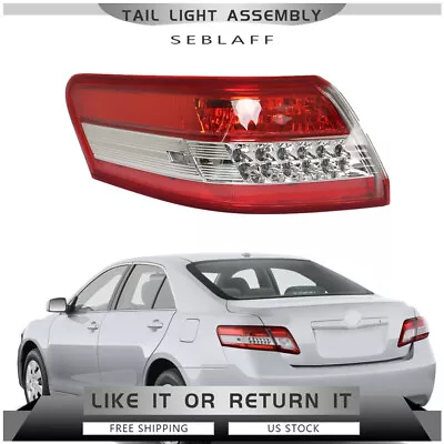 Fit For 2010-2011 Toyota Camry Tail Light Rear Brake Lamps Driver Left Side • $33.49