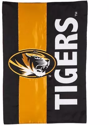 Missouri Tigers Double-Sided Embroidered Logo Applique Flag • $10.96