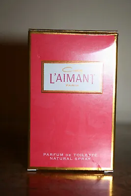 BOXED WOMEN'S FRAGRANCE BY COTY:  L'AIMANT  EDT 15ml - Used • £4.99