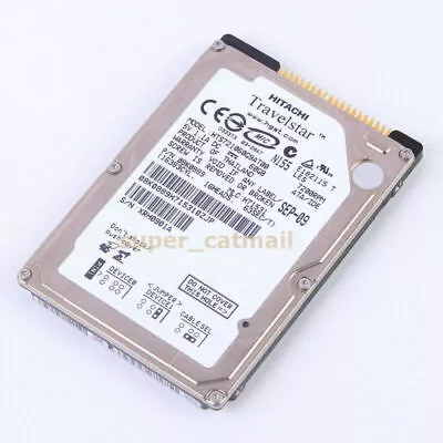 HITACHI HTS721060G9AT00 60 GB 7200RPM 2.5  PATA/IDE 8 MB HDD Hard Disk Drives • £14.35