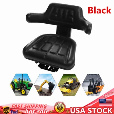 Tractor Suspension Seat Universal Tractor Seat Adjustable Base For Ford Black • $111.15