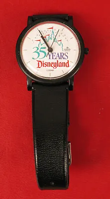 Walt Disney World 35 Year Disneyland Mickey Mouse Commemorative Lorus Watch !! • $25