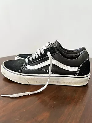 Vans Old Skool Mens Shoes Black US8 • $10