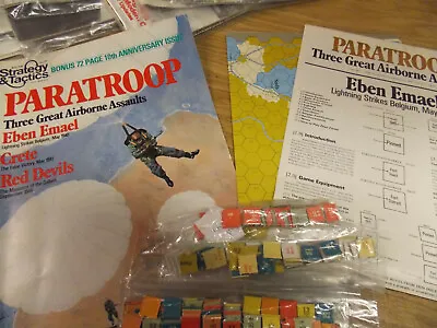 $14.99 • Buy Strategy & Tactics #77 - Paratrooper - SPI - Punched