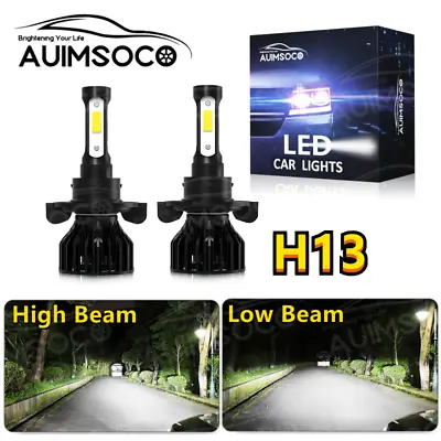 For Mitsubishi Eclipse 2006-2012 2x H13 LED Headlight 6000K Bulbs High/Low Beam • $32.99