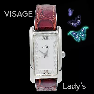 Vintage Visage Ladies Tank Watch 03185 • $28