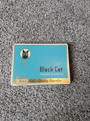 Vintage Black Cat Cigarettes Tin Made In Canada • $16.50